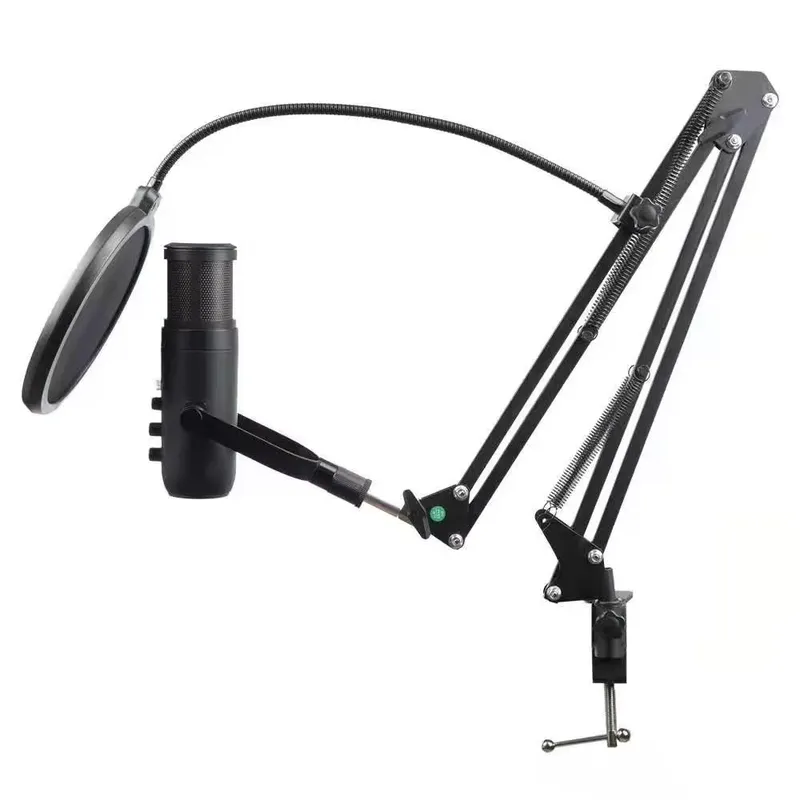 ميكروفون مكثف لاسلكي USB احترا - مراجعة Condenser Microphone Kit وسعره
