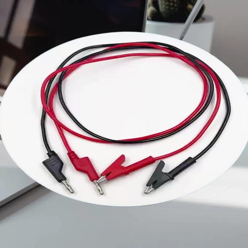 1/2 قطعة سلك اختبار كهربائي مز - مراجعة Banana Plug وسعره