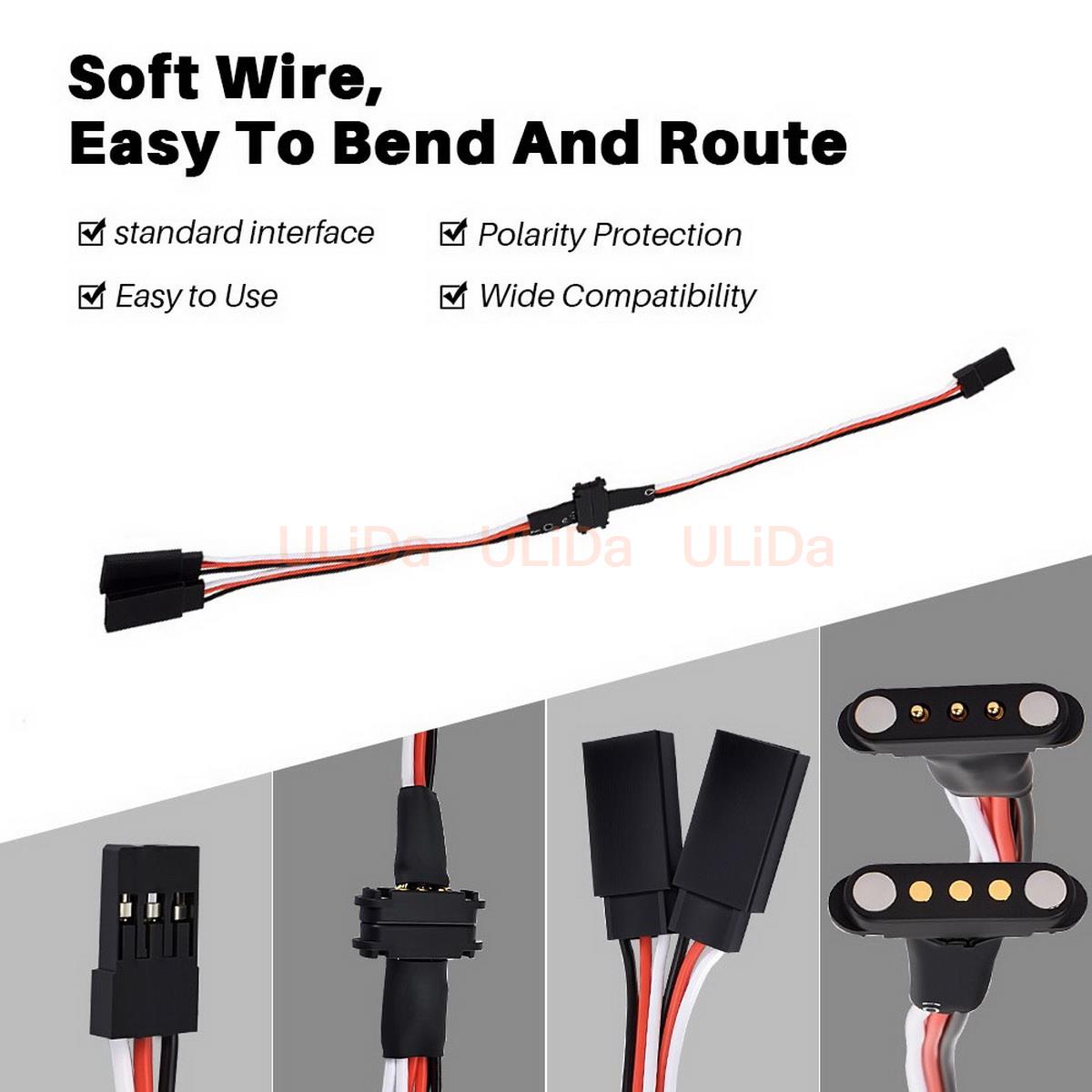 3-Pin المغناطيسي المفاجئة على  - مراجعة Rca Cable وسعره