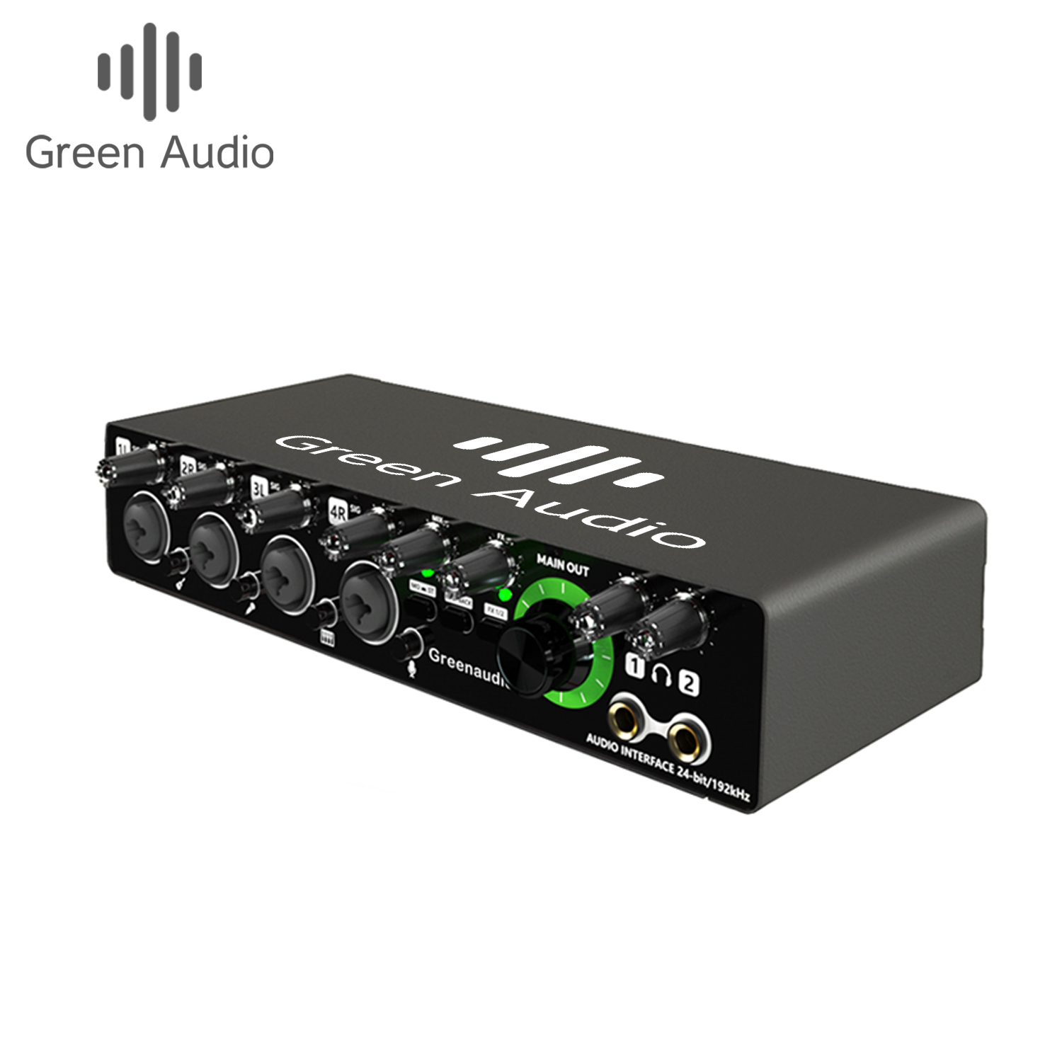 واجهة صوتية USB خضراء GAX-MD44 - مراجعة Audio Interface وسعره