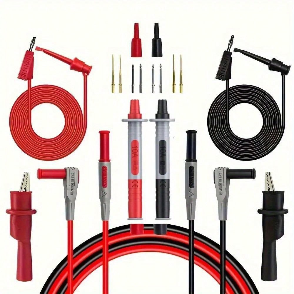 18 قطعة P1308B اختبار الرصاص ع - مراجعة Banana Plug وسعره