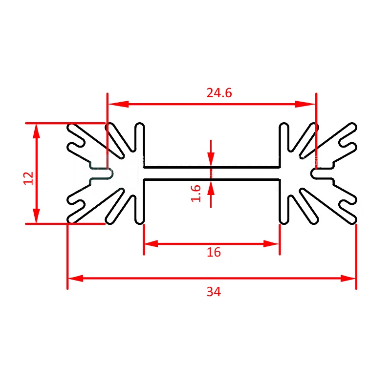 5 قطع مبرد حراري من الألومنيوم - مراجعة Heatsink Aluminum وسعره