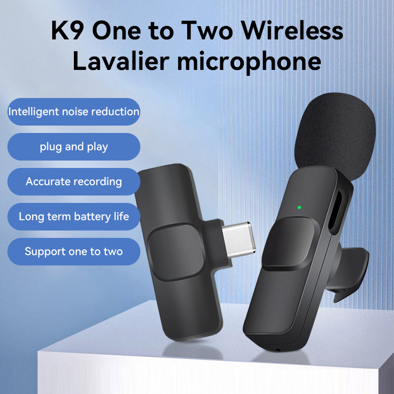 ميكروفون لاسلكي صغير مزود بخاص - مراجعة Condenser Microphone Kit وسعره