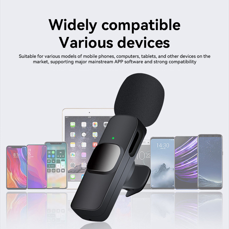 ميكروفون لاسلكي صغير مزود بخاص - مراجعة Condenser Microphone Kit وسعره
