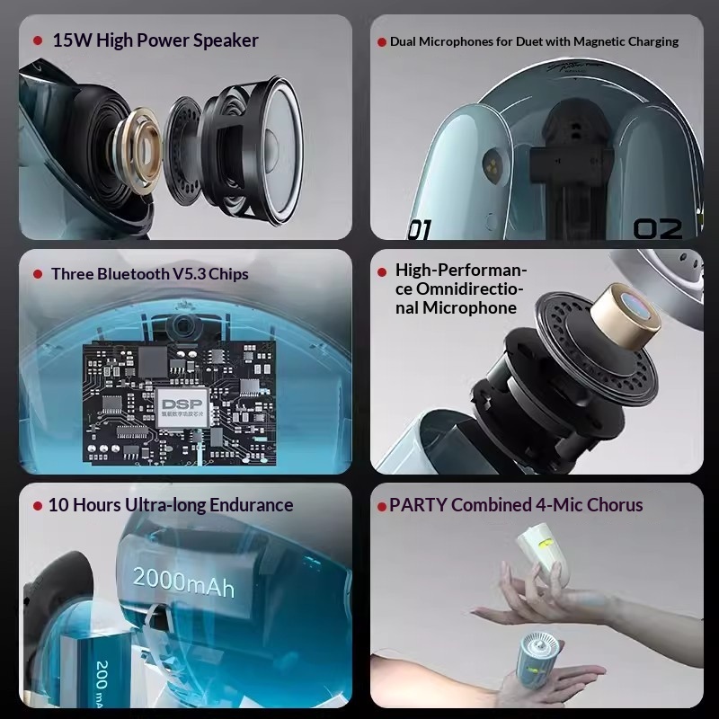 مكبر صوت كاريوكي بلوتوث على شك - مراجعة Full Range Speaker وسعره