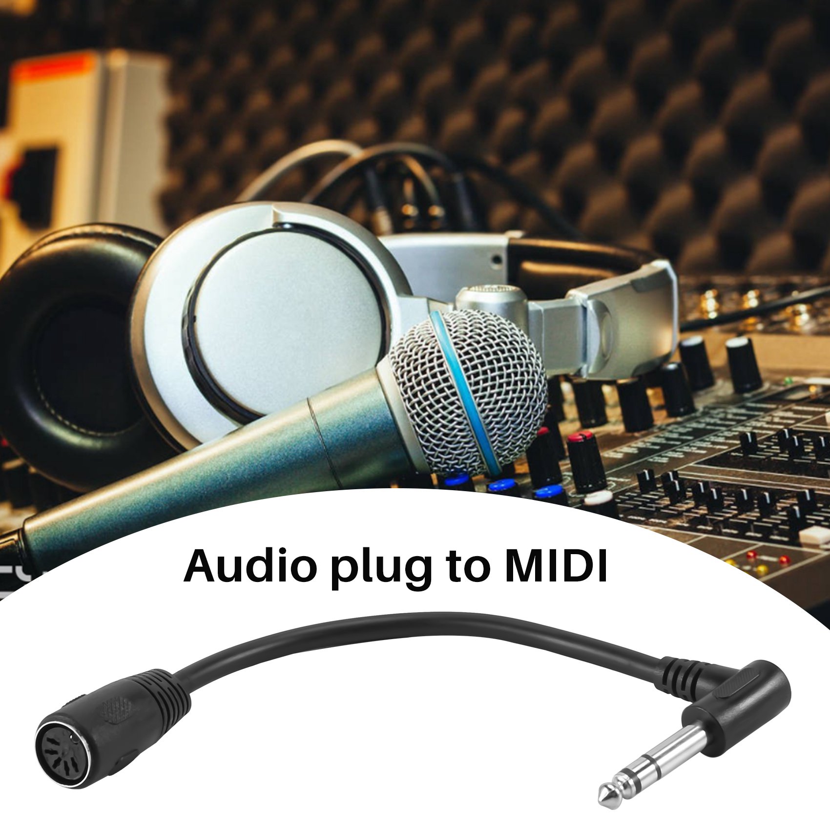 كابل MIDI A62T، 5 أطراف، من نو - مراجعة Trs Cable وسعره